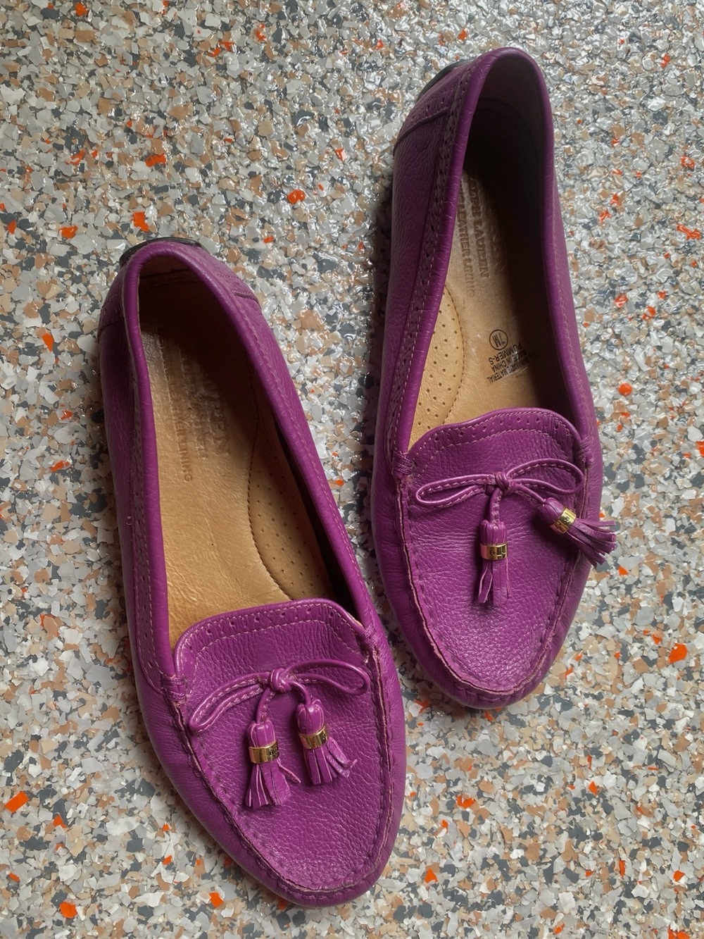 Lauren Ralph Lauren Cassady Leather Driving Loafers